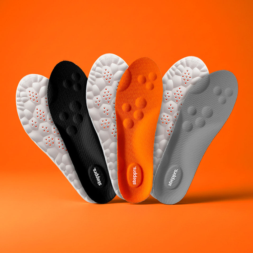 Stepprs Wellness Bundles | Luxury Insoles, Heel Pads & Recovery Sets