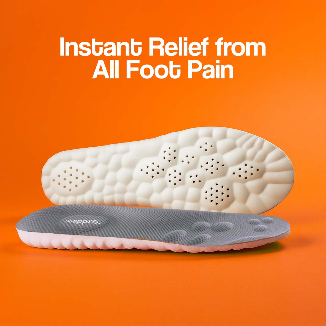 Heel Relief Kit – Insoles & Cushion Pads for Heel Pain Relief | Stepprs