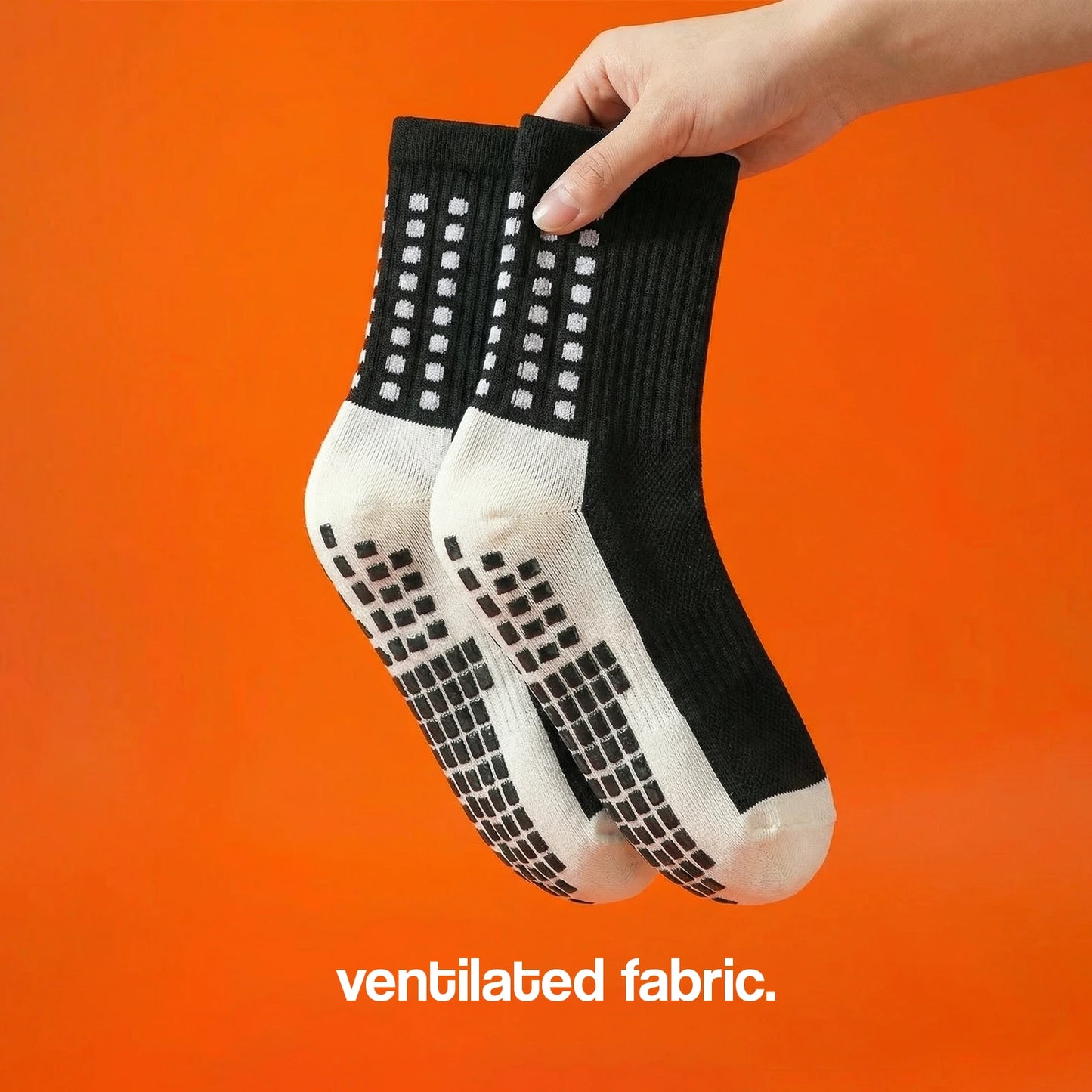 Anti-Slip Grip Socks